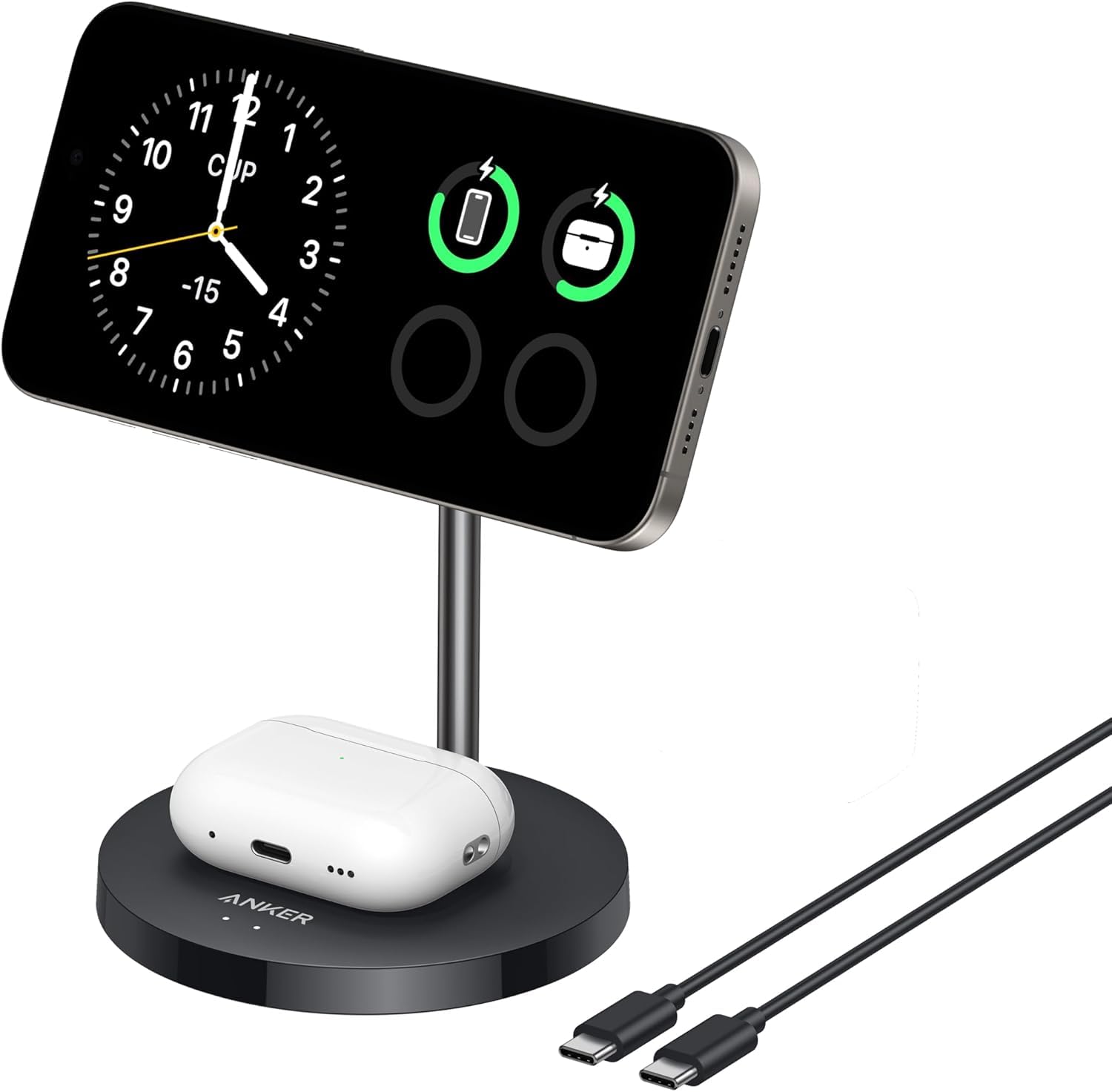Amazon.com: Anker MagGo Power Bank 10,000mAh MagSafe Charger Stand